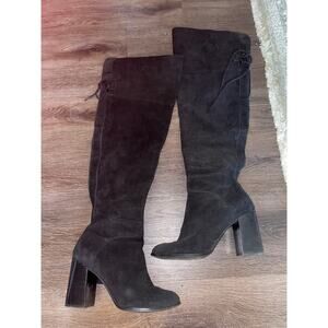 Steve Madden Over The Knee Suede Boots